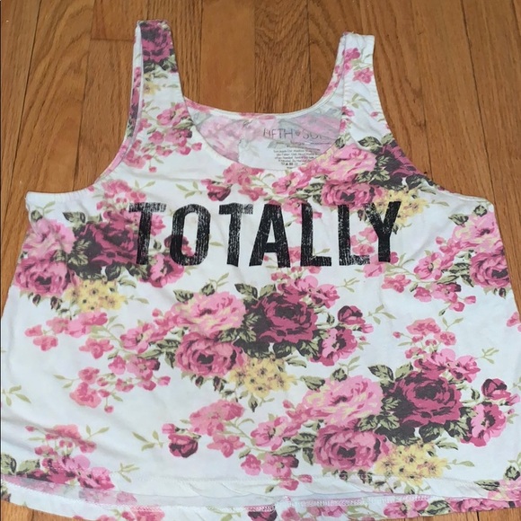 Floral print tank top - Picture 1 of 2